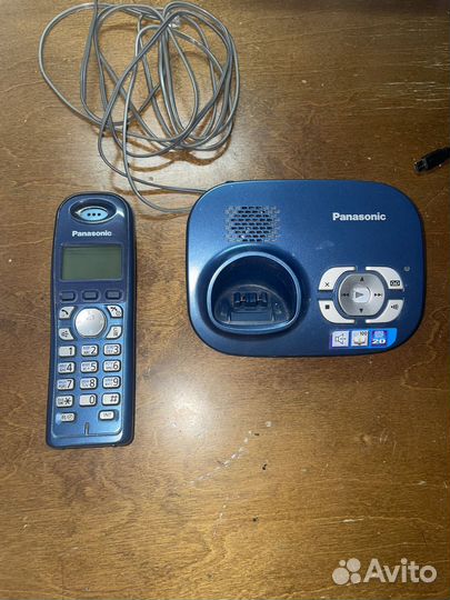 Стационарный телефон panasonic с автоответчиком