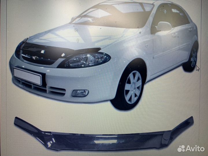 Дефлектор капота Chevrolet Lacetti (хетчбэк) 2004