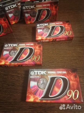 Аудио кассеты TDK тип 1