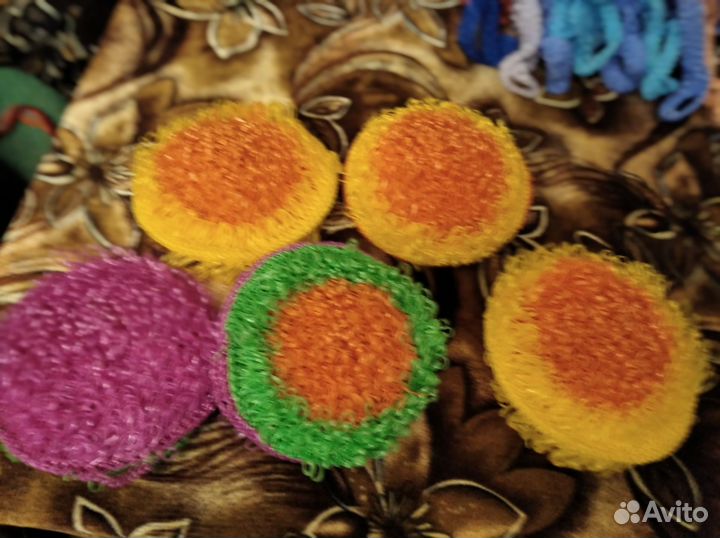 Мочалка ручной работы