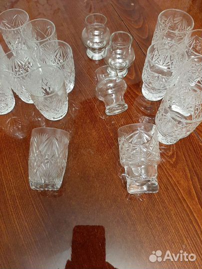 Хрустальные рюмки СССР