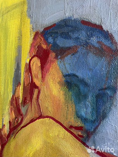 Картина маслом на холсте. Портрет