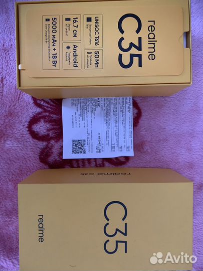 realme C35, 4/128 ГБ