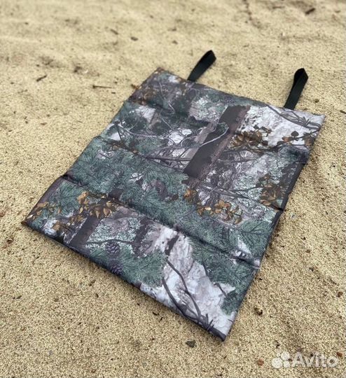 Пляжная сидушка влагостойкая синяя