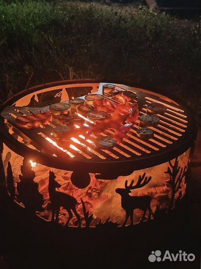 Костровая чаша круглая с доставкой