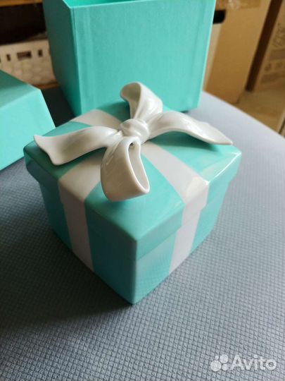 Фарфоровая шкатулка Tiffany оригинал