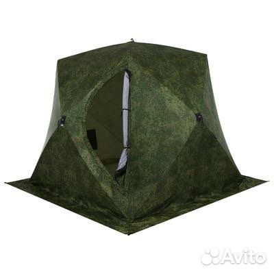 Палатка зима-лето Стэк куб 3,камуфляж