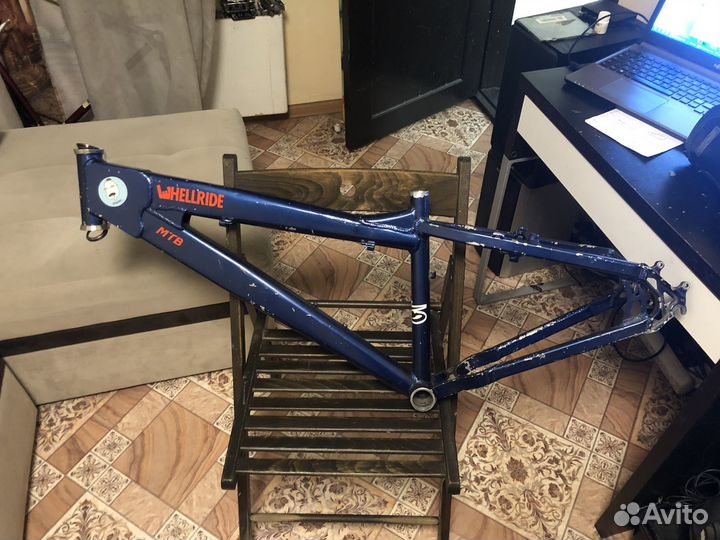 Дертовая рама Atom 2014+вилка Morzohi