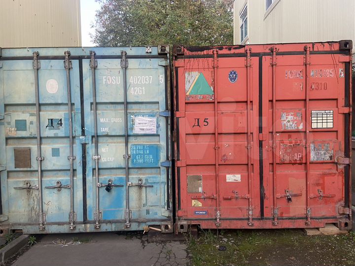 Аренда контейнера под склад, 30 м²