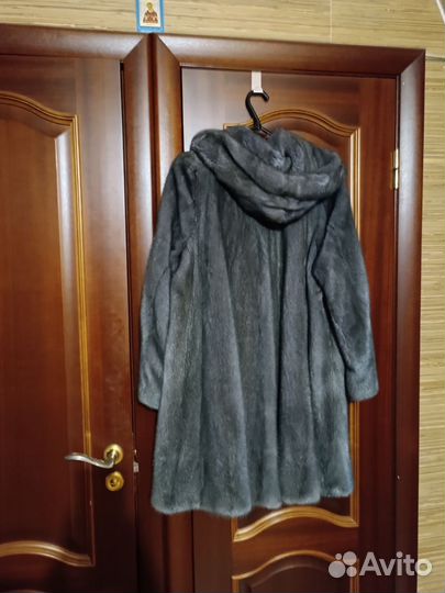 Шуба норковая 46 48 бу