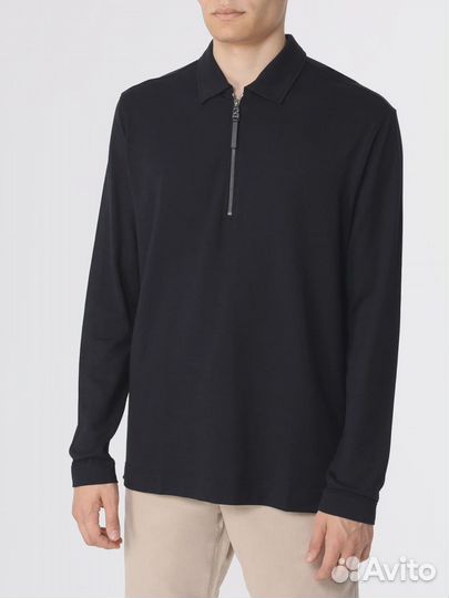 Поло из хлопка и лиоцелла Bogner