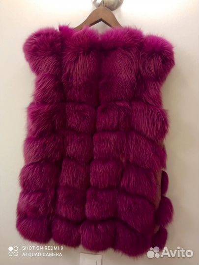 Жилетка меховая женская 46 48