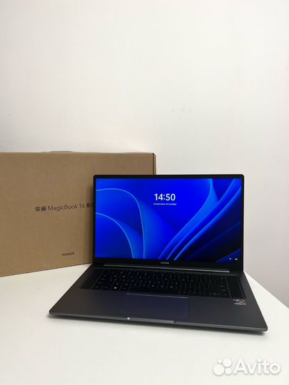 Ноутбук honor magicbook 16 ryzen 7 5800h rtx 3050