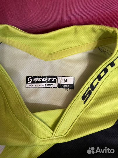 Джерси для мотокросса scott для мальчика размер М