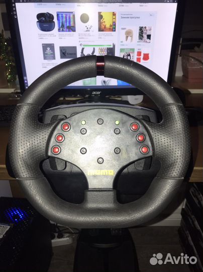 Руль logitech momo racing 900 градусов