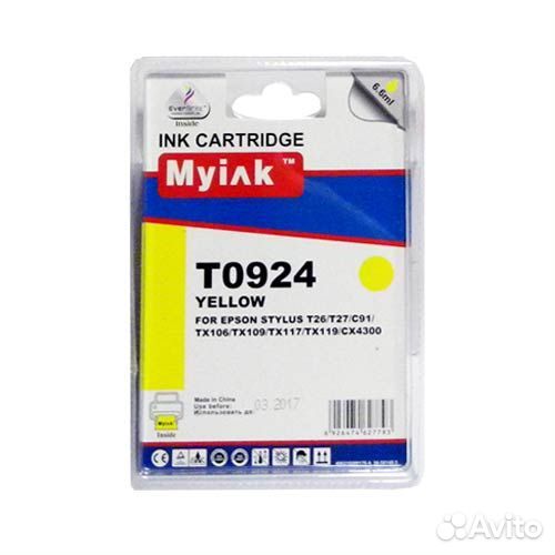Картридж для (T0924) epson St C91/CX4300 Yellow (6