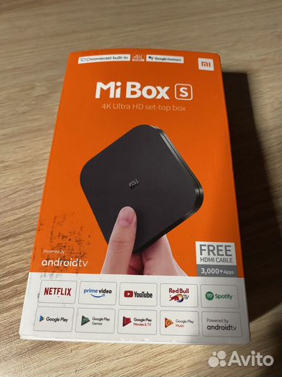 Smart tv приставка xiaomi mi box s