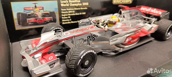 Minichamps 1:18 McLaren MP 4/23 Lewis Hamilton'08