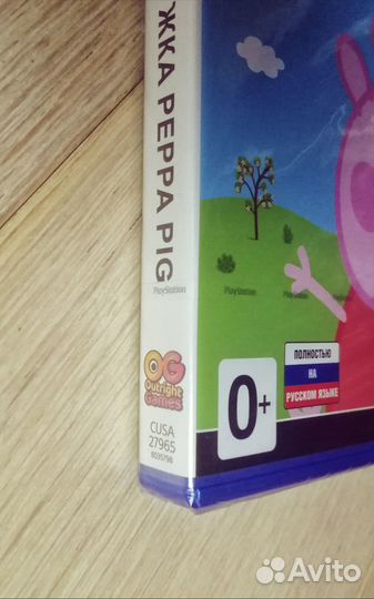 Peppa pig PS4 (новый, русская озвучка)