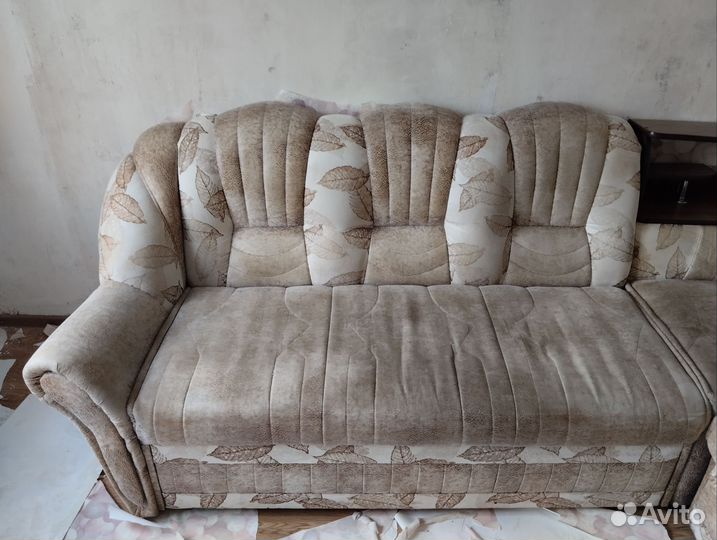 Угловой диван бу бесплатно