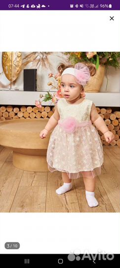 Платье для девочки 86