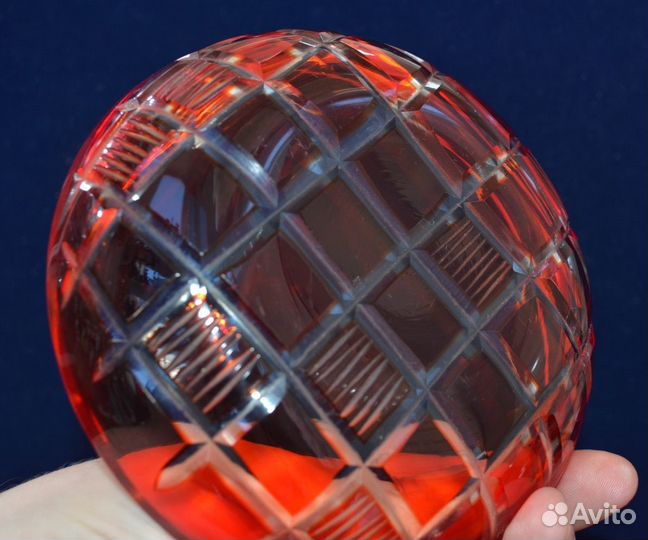 Стеклянные розетки- 4 шт (крашенное стекло )