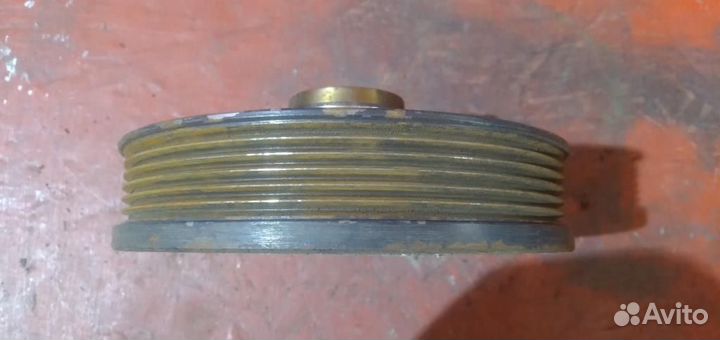 Лансер 10 шкив коленвала Mitsubishi Lancer X