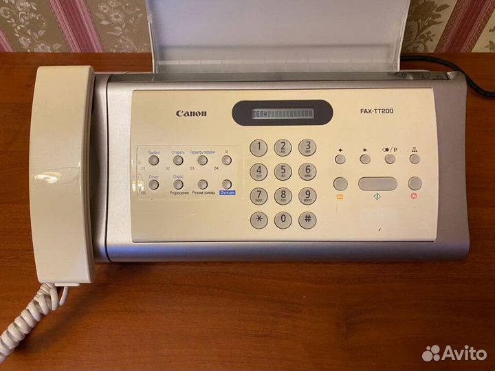 Телефон факс canon FAX-TT200
