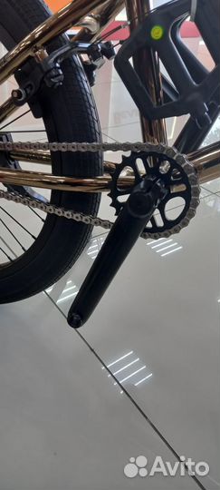 Трюковой велосипед BMX Millenium золотой