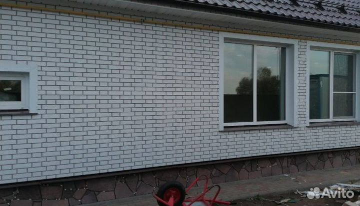 Фасадные панели Docke Flemish белый