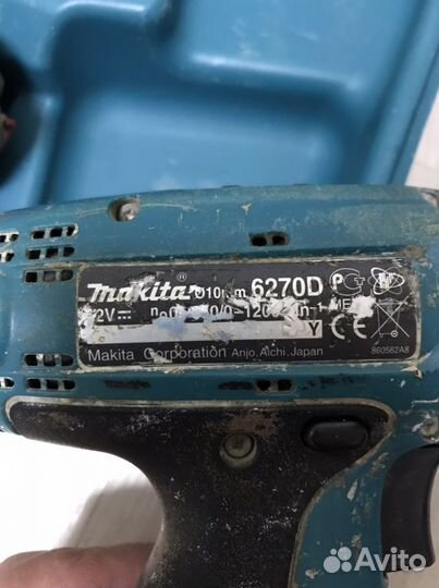 Шуруповерт makita 12v