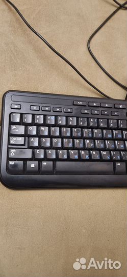 USB клавиатура Microsoft wired keyboard 600