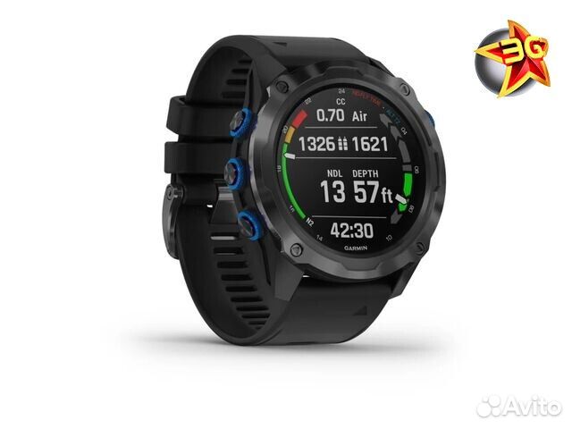 Часы Garmin Descent MK2i Titanium Carbon Grey