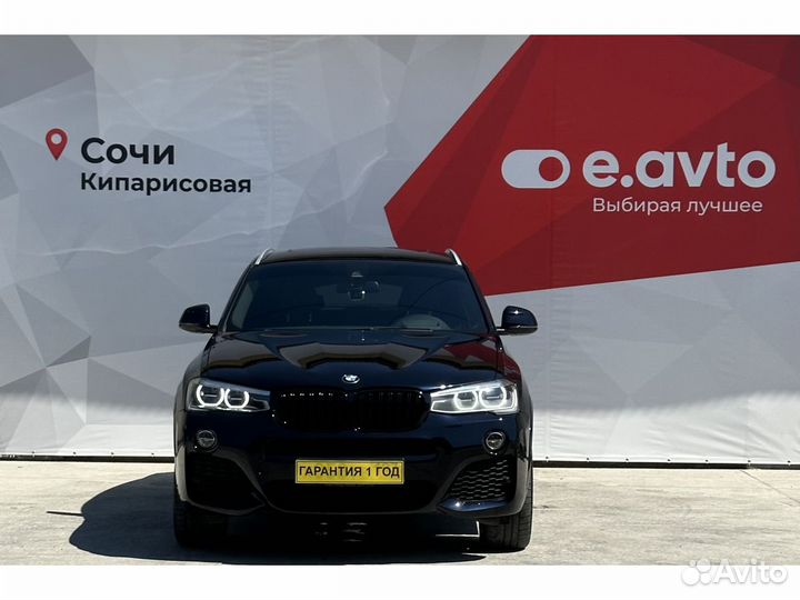 BMW X4 2.0 AT, 2018, 52 000 км