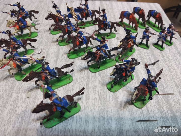 Солдатики 1:72. Армии Рос. и Прус Семилетней войны