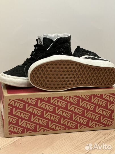 Кеды vans высокие, р.37