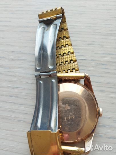 Мужские золотые часы СССР