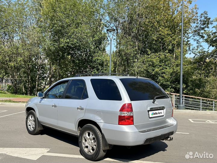 Acura MDX 3.5 AT, 2003, 200 300 км