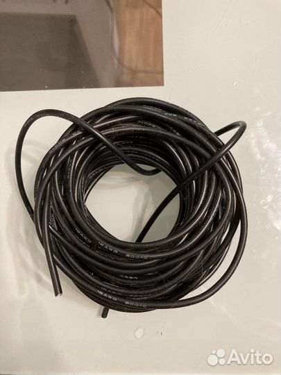 Моддинг оплетка для проводов 4 мм, кабель 16 awg