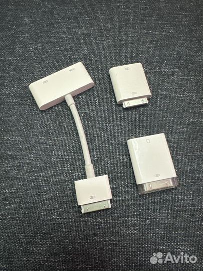 Переходник к iPhone 30 pin hdmi, фотоаппарат