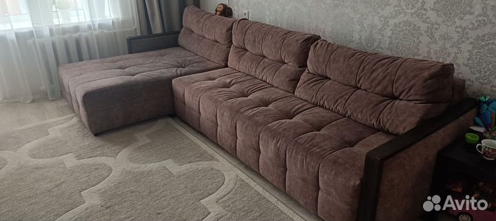 Большой угловой диван модульный бу