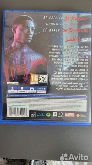 Spider man miles morales ps4 диск