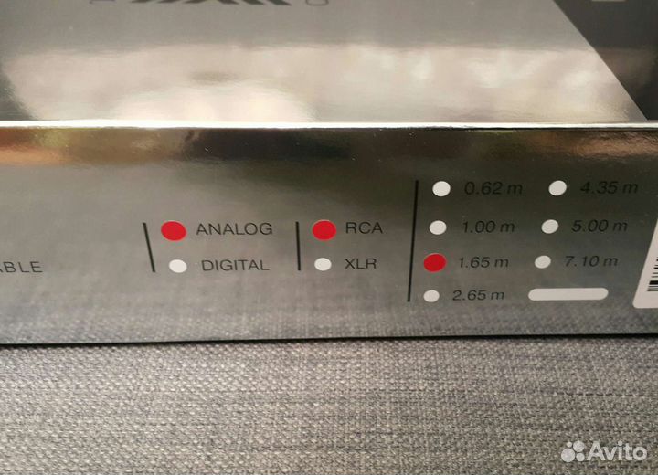 Tchernov Cable Ultimate IC RCA 1.65m