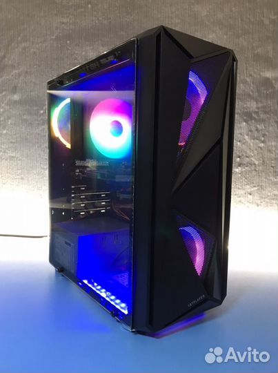 Игровой PC IntelXeon E5-2689/SSD/16Gb/RX570 8Gb