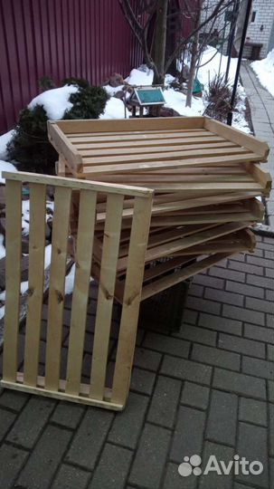 Лоток для хлеба деревянный новый