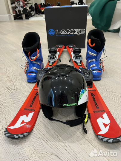 Детский горнолыжный комплект