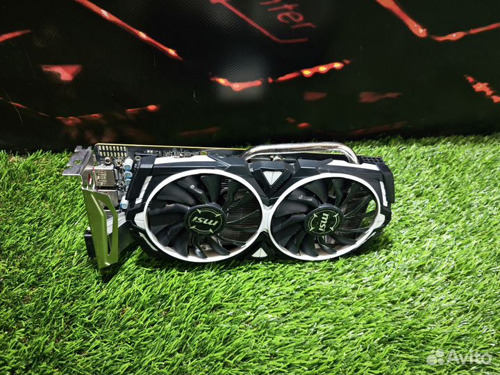 MSI RX570 armor 4Gb OC видеокарта