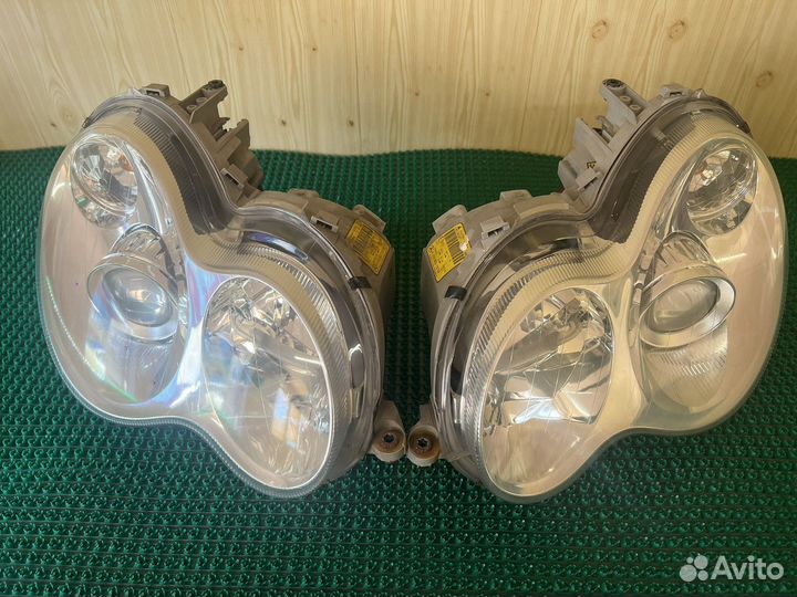 Фары на mercedes w203