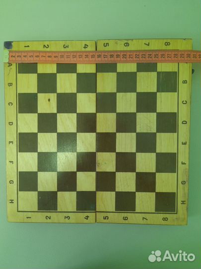 Шашки деревянные СССР