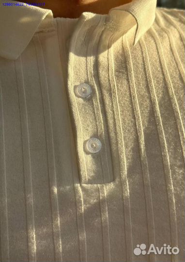 Поло мужское с коротким рукавом